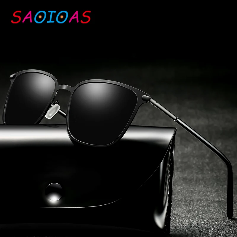 Классические мужские поляризованные солнцезащитные очки для вождения|Мужские