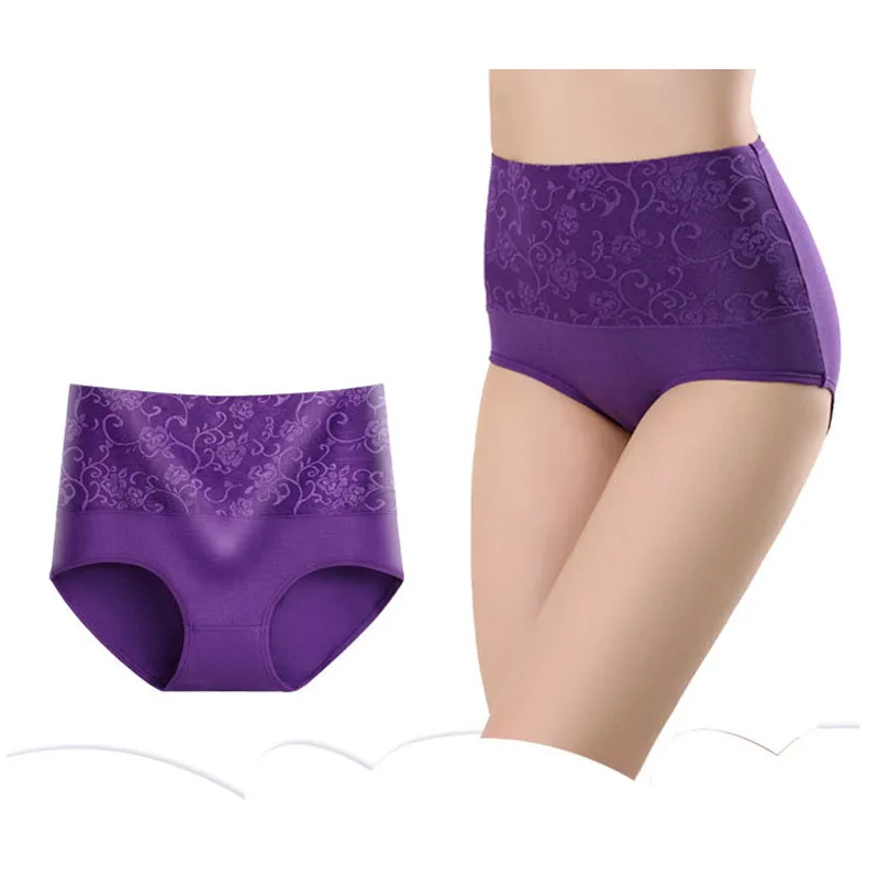 Plus-Size-L-4XL-Women-Cotton-Underwear-High-Waist-Breathable-Lingeries-Panties-Sexy-Lace-Shorts-fashion (1)