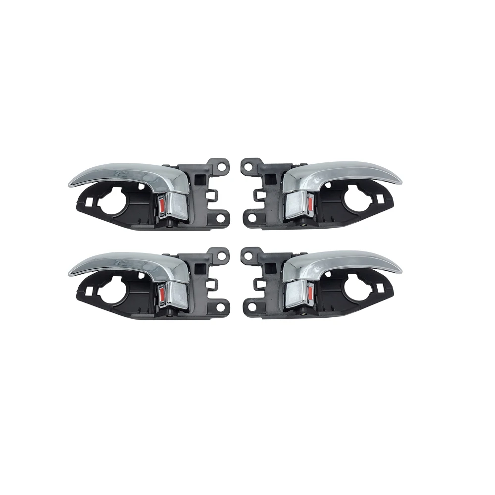 4 шт. хром интерьер дверные ручки для HYUNDAI ELANTRA 2011- 2011 2012 2013 купе 2013 OEM: 82610-3X000 82620-3X000