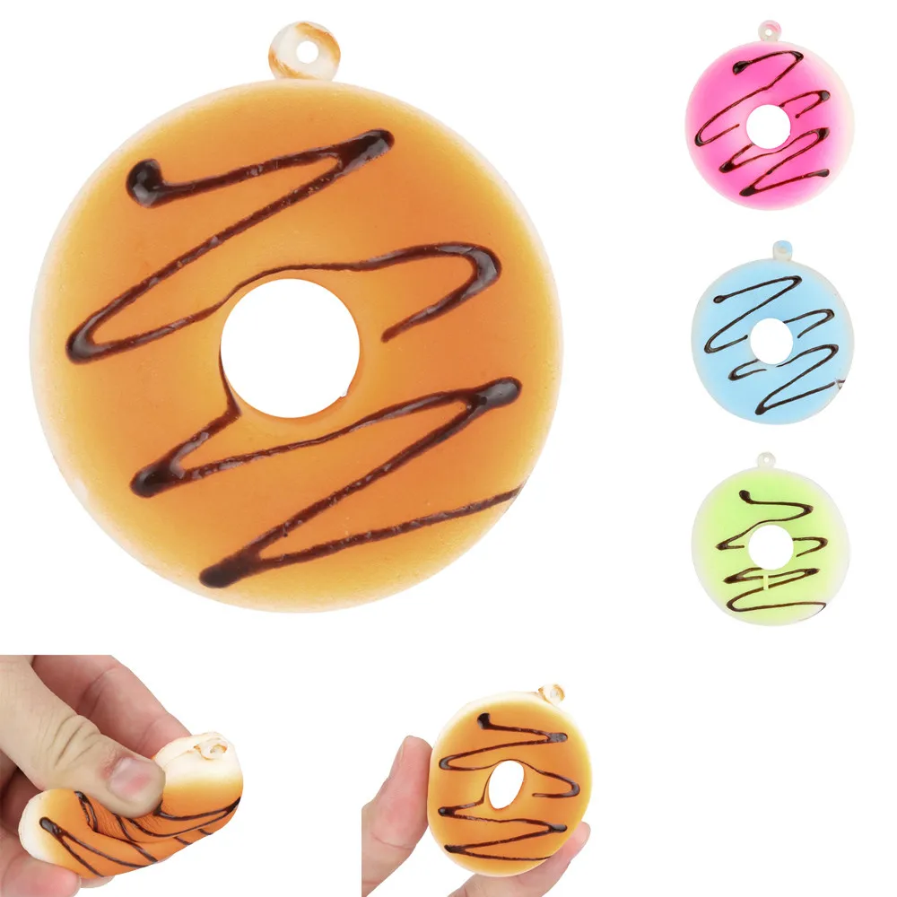 Cute Mochi Squishy Doughnuts Rising Squeeze Healing Fun Kawaii Toy Stress Reliever Decor Sport Entertainment L1227 | Игрушки и хобби