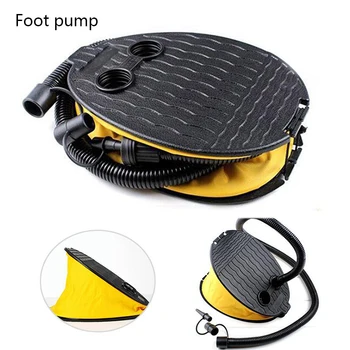 

Safe And Stable Gas-fill Accessories Air Pump Inflator Foot Pump Useful Tool For Pad Camping Mat Portable Toy Swimming Floating