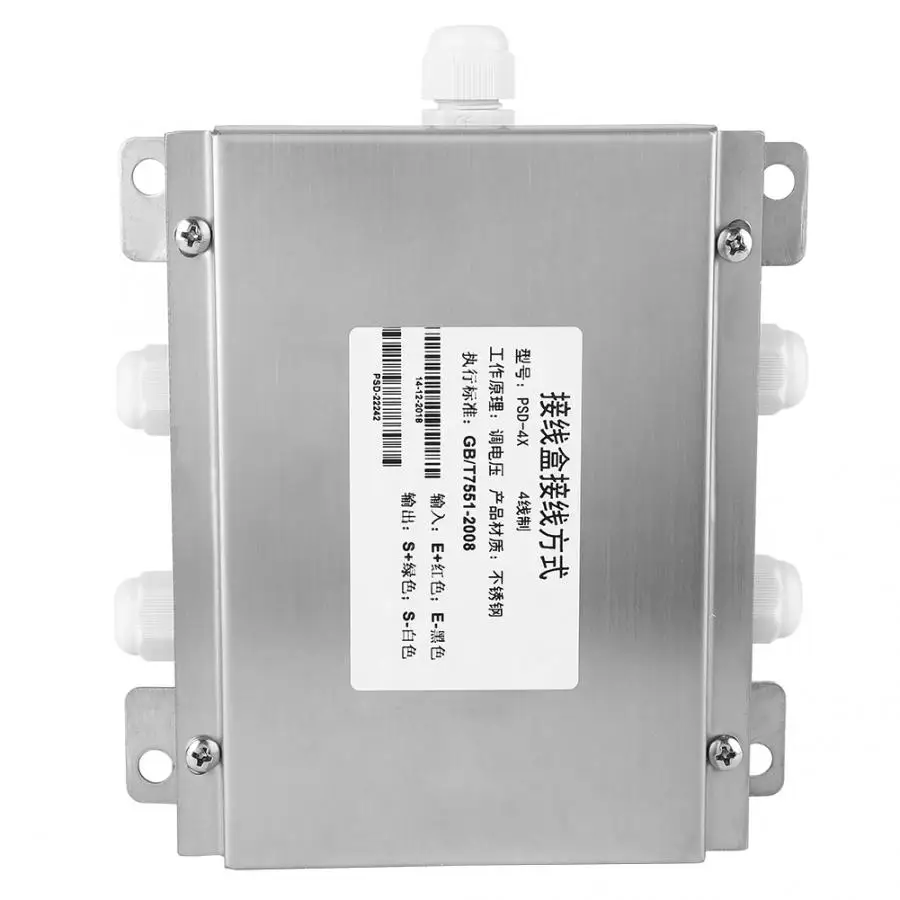 

Weighbridge Junction Box Stainless Steel Junction Box Weighing Sensor 4 Wire Analog Digital Junction Box