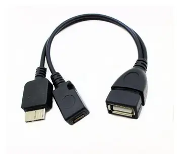 

80pcs---Micro USB 3.0 B Male to USB 2.0 A Female OTG Host Adapter Cable with Micro B Connector Power Data Cable