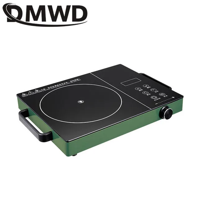 DMWD 3500W Electric Ceramic Stove Waterproof Induction Cooker Intelligent Hot Pot Stove With Timer Ceramic Induction Cooktop EU