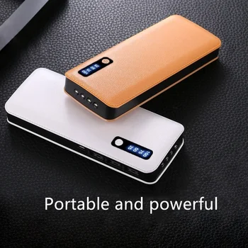 

Quick Charge 3.0 Power Bank Waterproof for Powerbank Charging External Battery LED LCD Pack Cargador De Portatil
