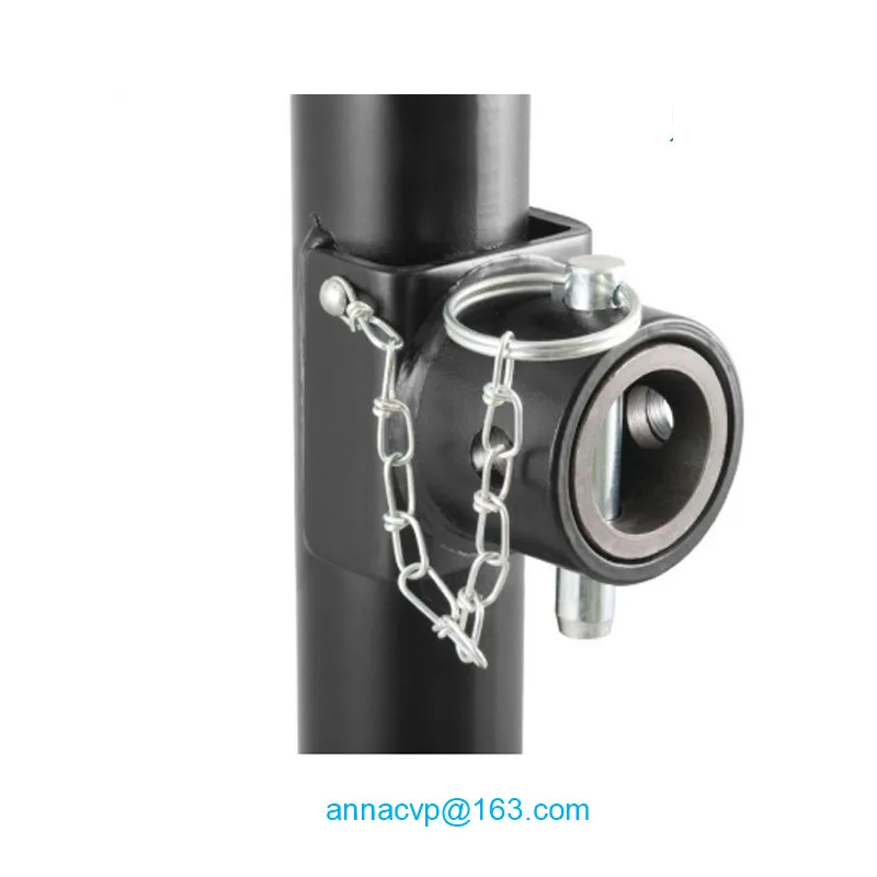 2000Lbs Trailer tongue Swivel Jack Top Wind Pipe Mount 10 Lift  camper caravana jockey wheel (5)1