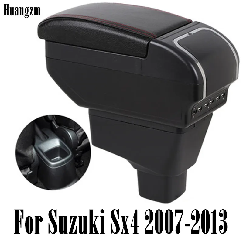 

ArmRest For Suzuki Sx4 2007-2013 Center Centre Console Storage Box Armrest Rotatable 2008 2009 2010 2011 2012