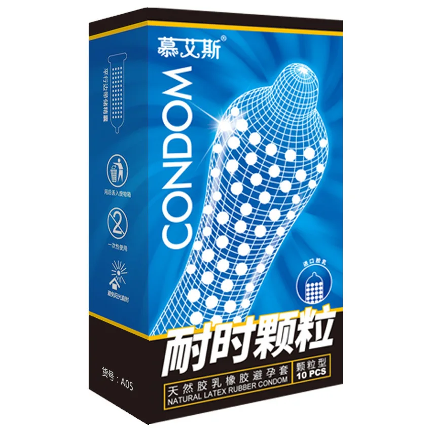 

10PCS Condoms G Spot Condom Delay Ejaculation Male Big Particle G-point Safe Contraception Proudct