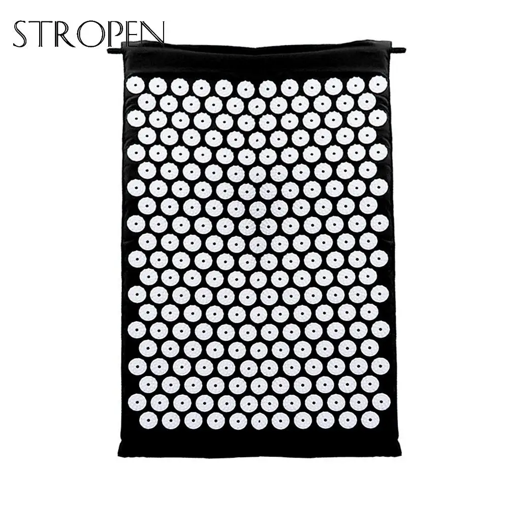 

New Traditional Acupuncture Acupressure Mat Massager Relieve Stress Back Body Pain back neck Spike Mat Cushion Acupressure Pad
