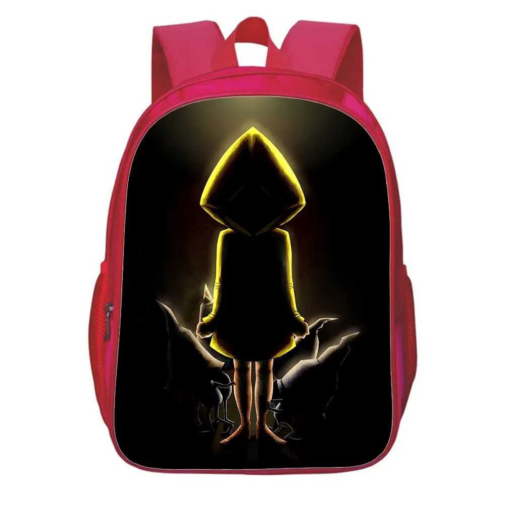 Little Nightmares 2 Kindergarten Backpack Girls Toddler Game Knapsack Baby Toddler Rucksack Mochila Girl Gift.Support Custom