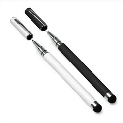 Toque capacitivo duplo purpose stylus tablet do telefone móvel de dupla finalidade tablet do telefone móvel presente