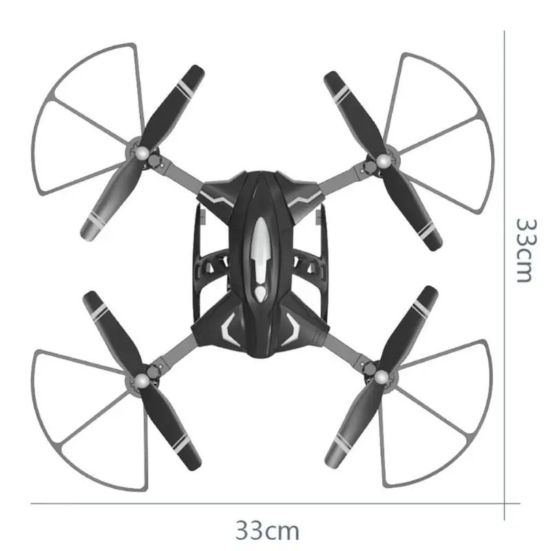 Folding 0.3MP Camera Drone Four-Axis Gravity Sense WIFI FPV Quadcopter Smart Follow RC Helicopter Battery Remote Control Toys