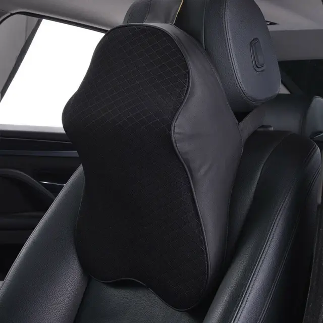 Car Seat Headrest Pad 3D Memory Foam Pillow 4