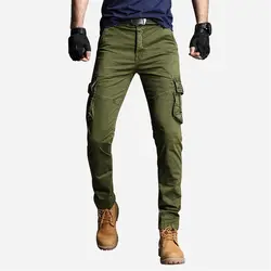 Мужские брюки карго зимние утепленные брюки карго мужские повседневные хлопковые военные тактические мешковатые теплые брюки штаны плюс