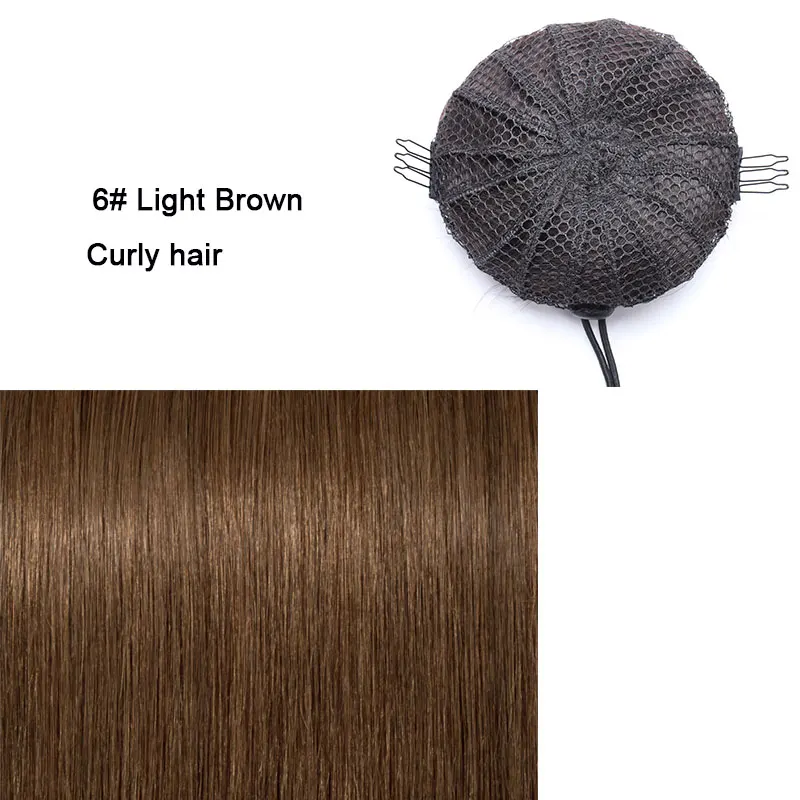 SEGO 30 г настоящие человеческие волосы пончик-шиньон для женщин, не Реми пучок волос, 2 заколки в 7 цветах, доступны