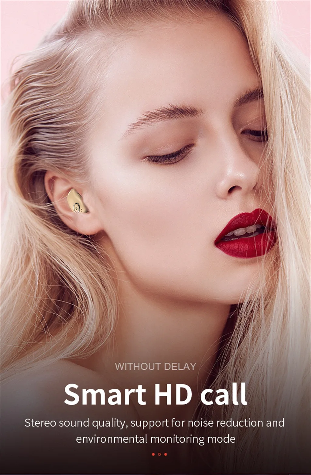 Mosunx, беспроводные Bluetooth наушники, Bluetooth 5,0, HIFI, супер бас звук, беспроводные умные наушники с контроллером и микрофоном
