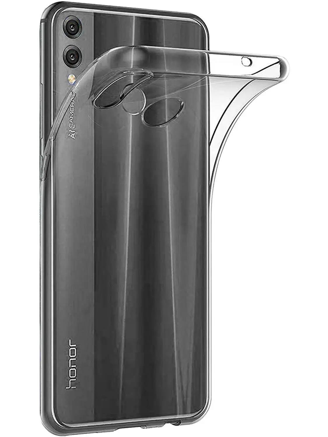 Чехол для Honor 8X прозрачный чехол