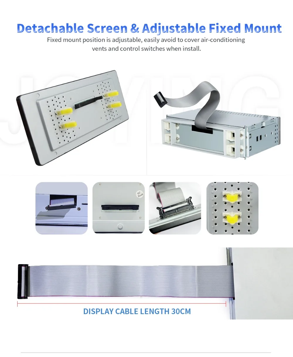 Excellent JOYING Android 8.1 car radio 4GB RAM & 64GB ROM GPS navigation car audio player 8.8" IPS display universal support fast boot/SWC 13 Excellent JOYING Android 8.1 car radio 4GB RAM & 64GB ROM GPS navigation car audio player 8.8" IPS display universal support fast boot/SWC 13