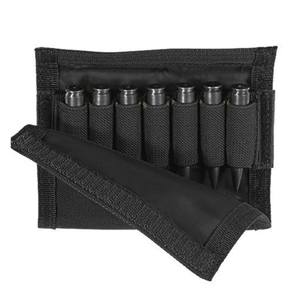 Cheek Rest Tactical Adjustable Nylon Outdoor Sports Equipment Sniper Hunting Accessories Rifle Package Bullet Holder Bag