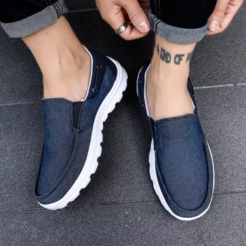

Fashionable Youth Men Sneakers 2019 Breathable Canvas Shoes Hi-Quality Casual Footwear Fashion Light Male Walking Shoes