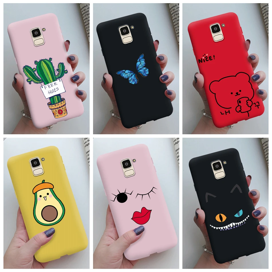 Custodia Cartoon Per Samsung Galaxy J6 J4 Plus J2 Core 2018 Custodia Tpu Funda Per Samsung J6 J4 J6Plus J4Plus J2Pro J250F Custodia Per Telefono