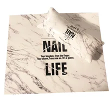 Подушки для рук для ногтей держатель для лака для ногтей мягкая искусственная кожа губка для рук полосой дизайн салон маникюр(мрамор