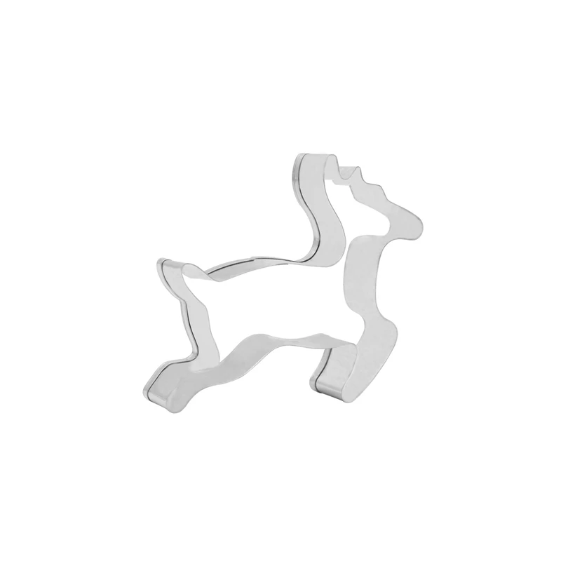 Running Milu Deer нержавеющая сталь формочки для печенья Дешевое украшение торта фонданта инструменты металлические кухонные формы для выпечки формы для печенья