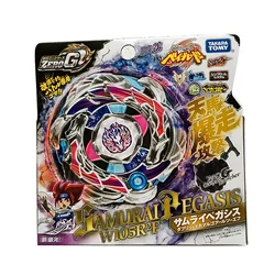 Takara Tomy jouets en métal avec lanceur, BBG26 Beyblade Burst Turbo, attaque Bey balde, jouets en métal samouraï Pegasis W105R2F 