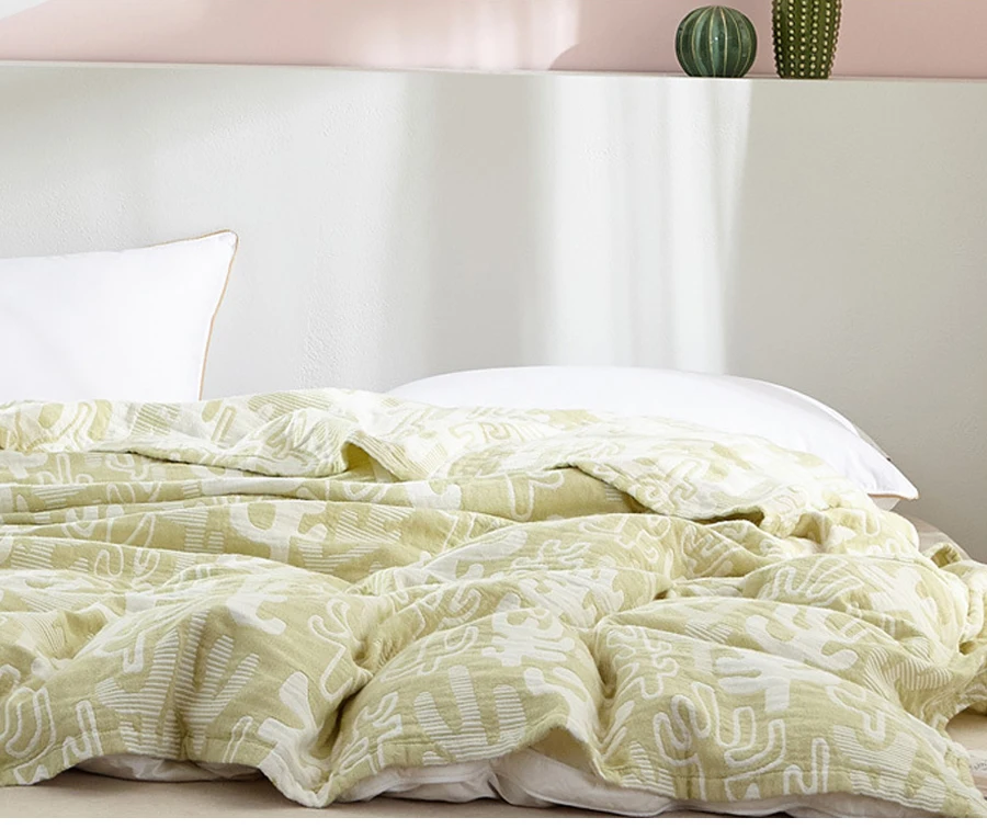 IBANO хлопок, дизайнерское одеяло в виде листьев, для кровати, дивана, путешествий, дышащее, шикарное, мандала, стильное большое мягкое одеяло, Para одеяло