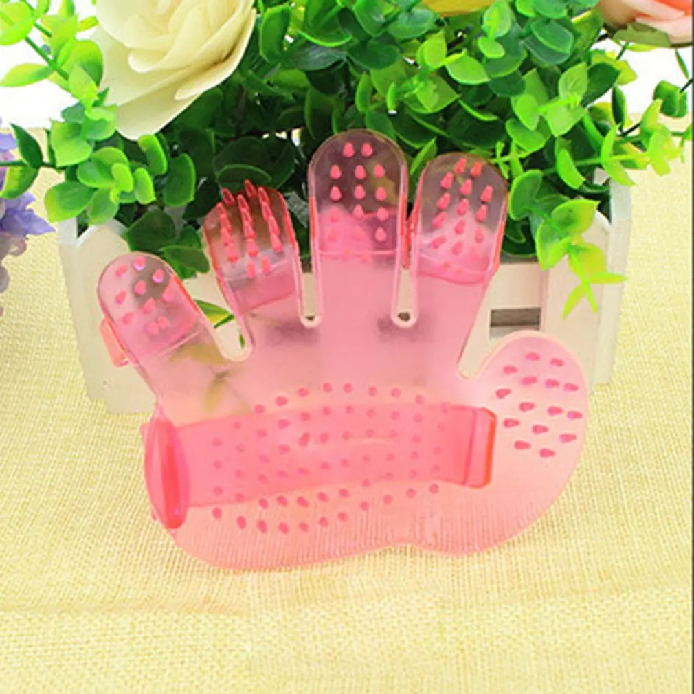 Finger Shape Pet Products Dog Cat Bath Brush Comb Cute Lovely Fur Grooming Massage Device Hair Cleaning | Дом и сад