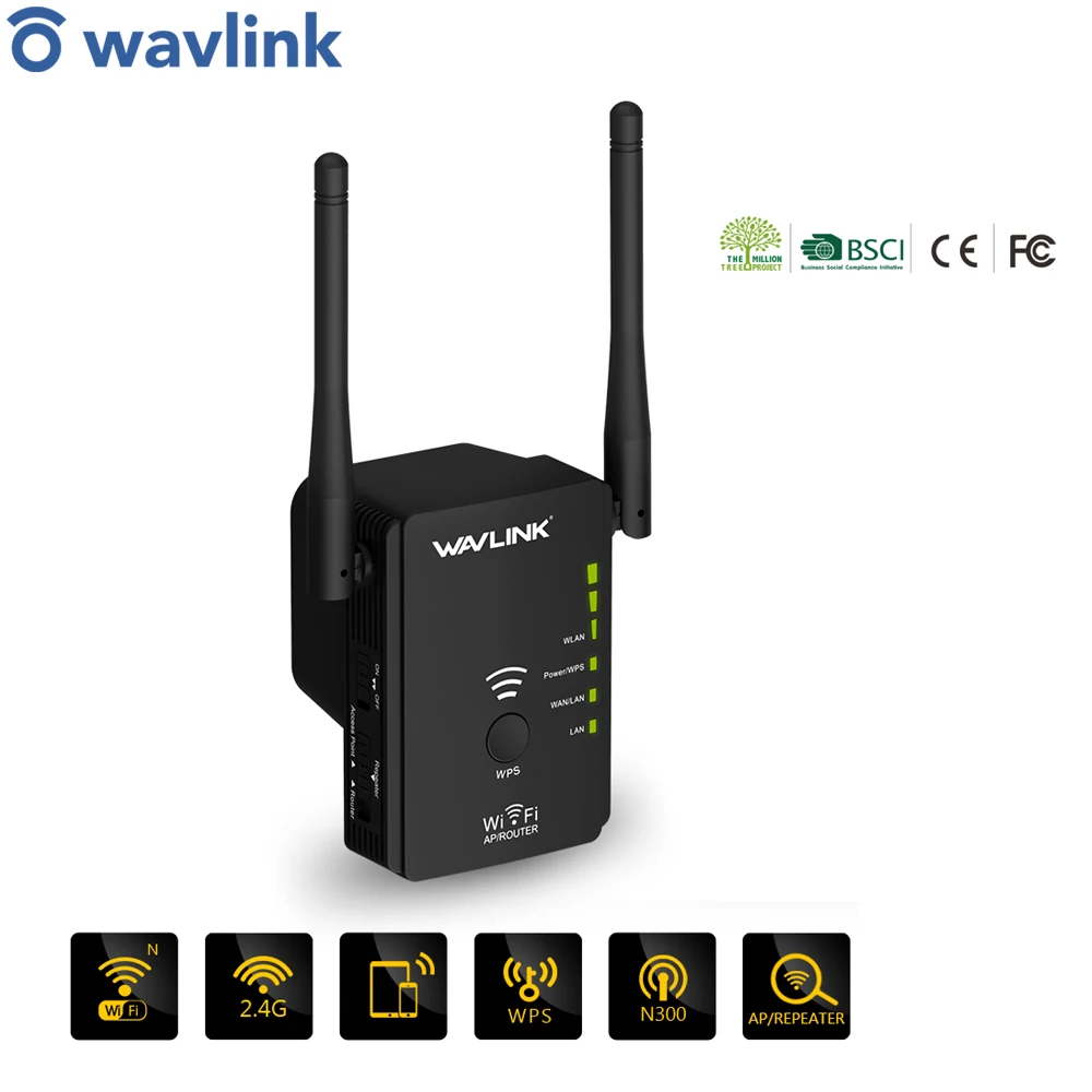 Оригинальный беспроводной Wi Fi ретранслятор расширитель диапазона усилитель