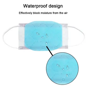 

2020 Replacement Pad Cotton Pad Anti-fog And Haze Isolation Filter Pad Disposable Mask Pad Dust-proof Breathable Rectangular 50