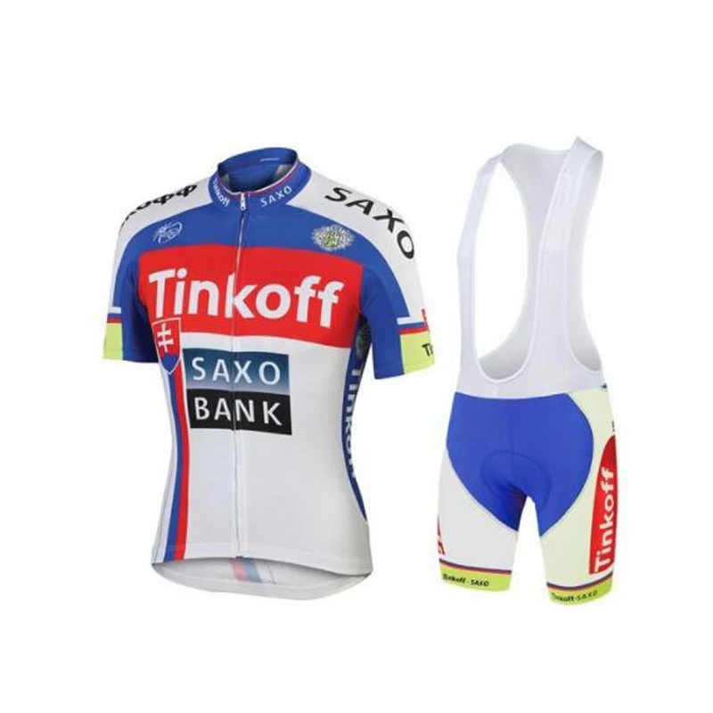 Tinkoff Saxo Bank, короткий рукав, Велоспорт, Джерси, набор, Ropa Ciclismo, Hombre, MTB, одежда для велоспорта, дышащая, велосипедная майка - Цвет: 6