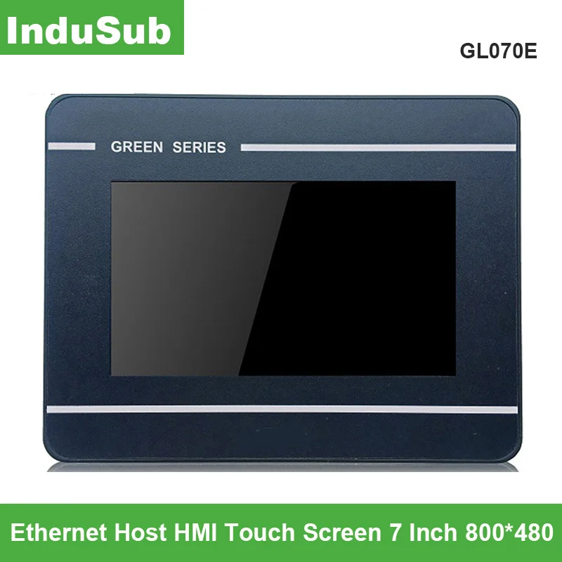 

GL070E Ethernet Host HMI Touch Screen 7 Inch 800*480 1 USB Host new Human Machine Interface upgrade Replace MT4434TE MT4414TE