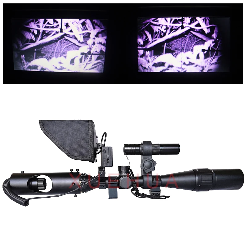 

2020 New Upgrade Outdoor Hunting Optics Sight Tactical digital Infrared night vision riflescope use in day and night