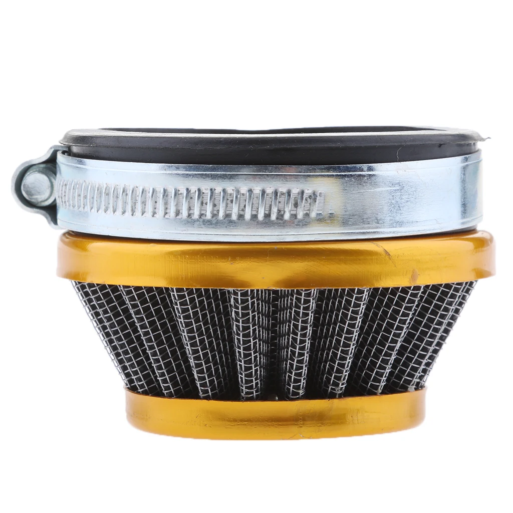 58mm Air Filter for HONDA SUZUKI KAWASAKI YAMAHA Carbureter Yellow
