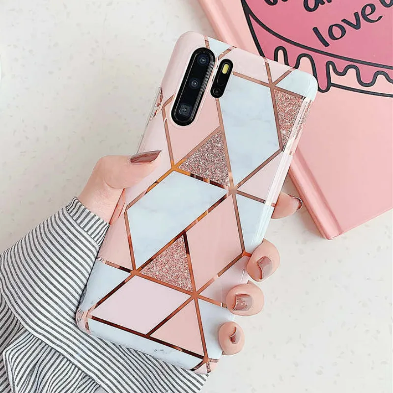 Чехол для телефона с мраморным покрытием s для huawei P20 P30 mate 20 30 Lite Pro, чехол, мягкая задняя крышка из ТПУ для huawei mate Nova 3E 4E 5i Pro