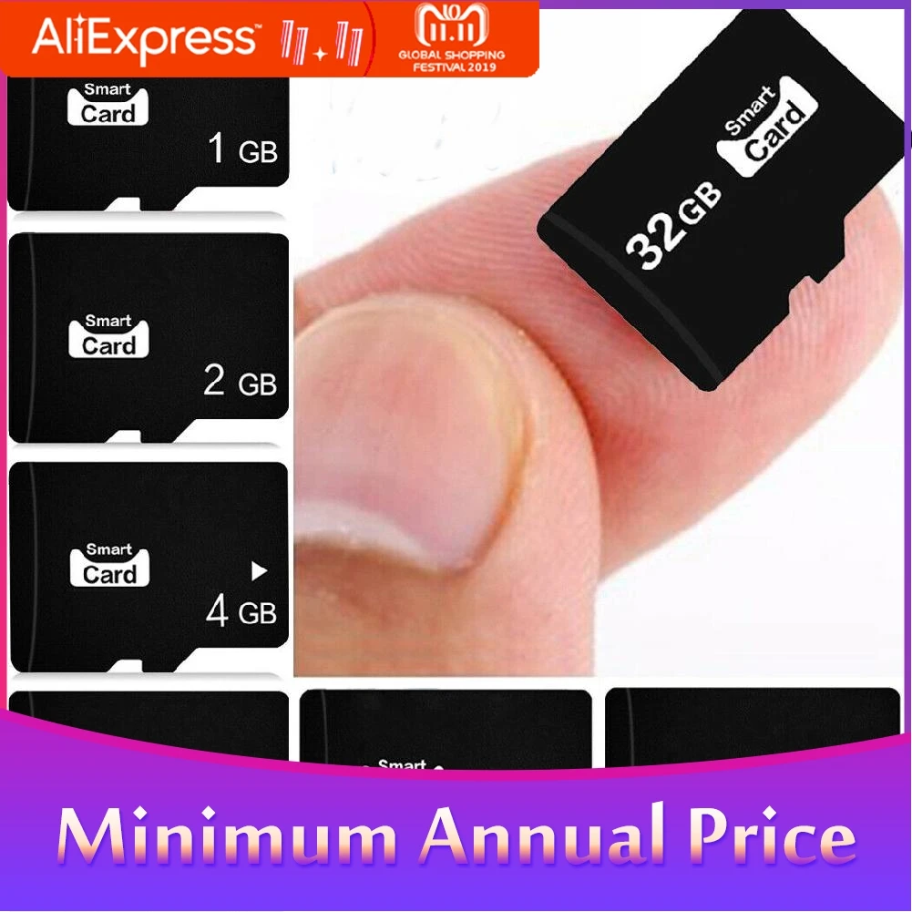 BEESCLOVER 128MB 256MB 512MB 1GB 2GB 4GB 8GB 16GB 32GB Micro TF карта памяти SD карта класса 4 для телефона r15