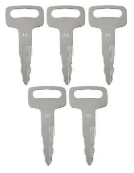 

5pc Heavy Equipment Key KEY00-GB01A 1A For Nissan Forklift Free Shipping