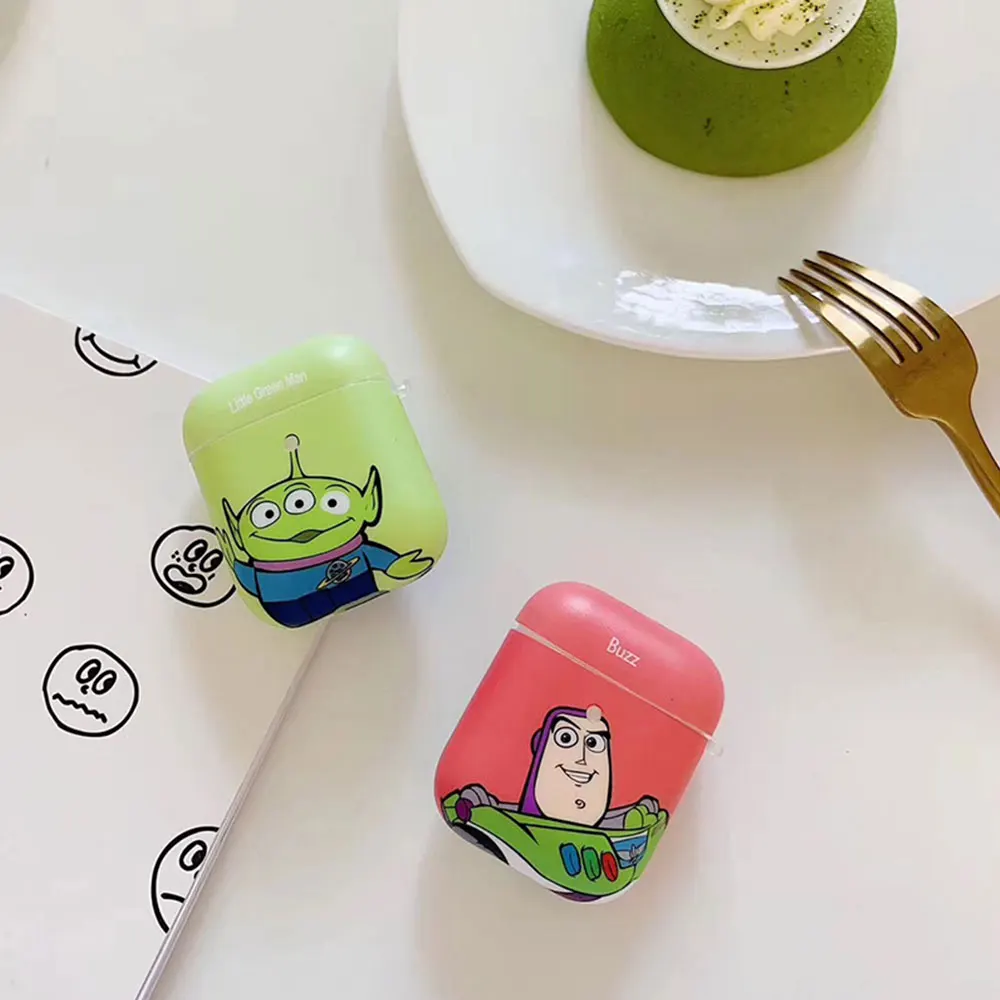 Чехол Woody Toy Story Alien из мягкого силикона с Bluetooth и беспроводными наушниками для Apple AirPods 1 2 Buzz Box, чехол для гарнитуры coque capa