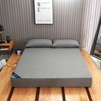

9 Colors Mattress Cover With Zipper Bed Cover Six-sided All-inclusive Non-slip Mattress Topper Protector Machine Washable Sheet