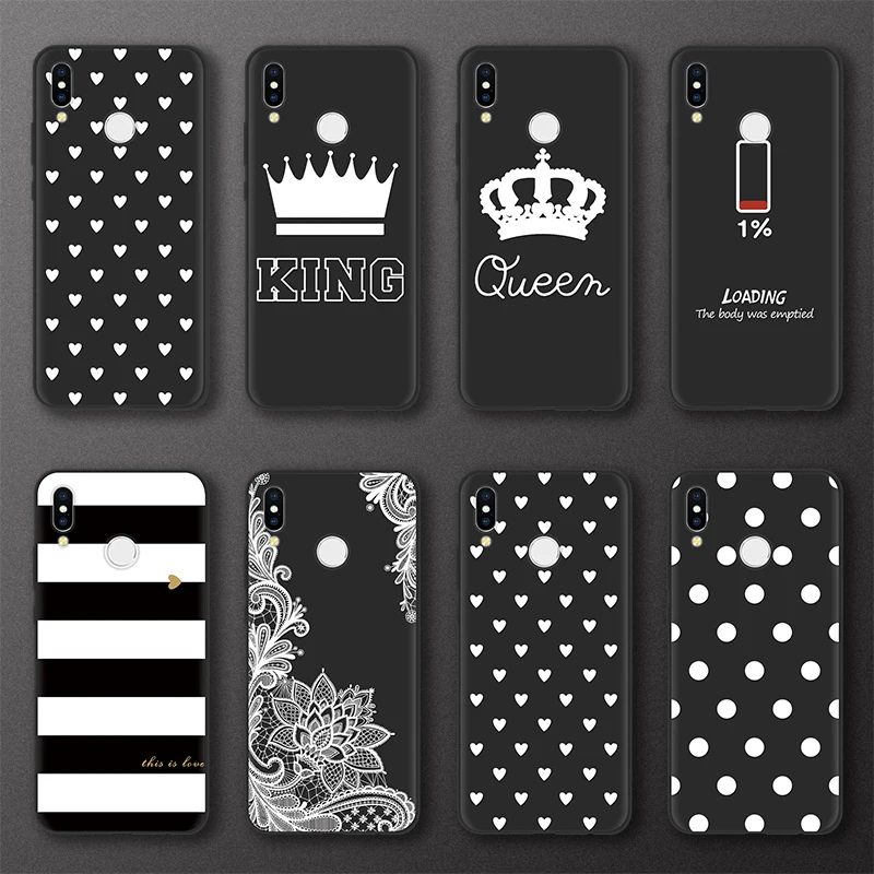 King Queen чехлы для Huawei P20 P30 P40 Pro P Smart 2019 P10 P8 P9 Lite 2017 чехол Mate 20 30 10 чехол|Бамперы| |
