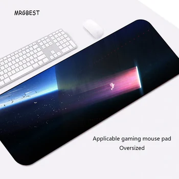 

MRGBEST Gaming Mouse-Pad XXL Technological Stationary Object Picture Rubber Pads with Locked Edge for Playing or Office Worker