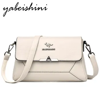 

New women bag over shoulder leather bolso mujer sac main luxury handbags women bags designer bags for women 2019 crossbody bags