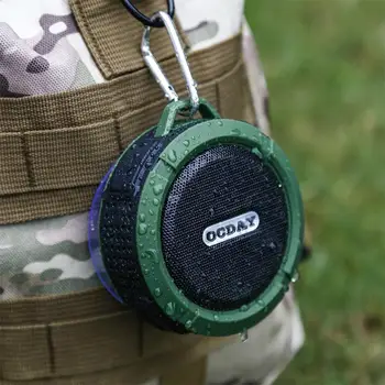 

C6 Waterproof Outdoor Bluetooth Speaker IPX7 Portable Wireless Stereo Loudspeaker Shower Bicycle Speakers with Suction Cup