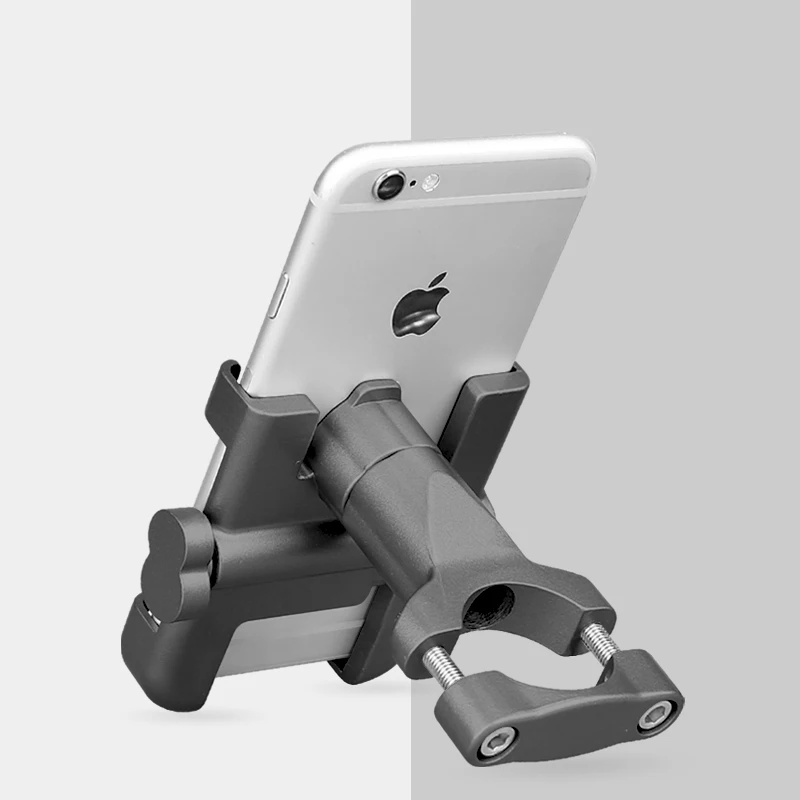 C1 Titanium Велосипед Мотоцикл электрический для крепления мобильного телефона на велосипед держатель смартфона поддержка для велосипеда стойка подставка Универсальный велосипедный держатель для телефона - Цвет: C1 Titanium