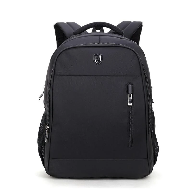 Многофункциональный водонепроницаемый нейлоновый рюкзак Mochila, Подростковый Женский унисекс мужской рюкзак для ноутбука, школьная сумка для ноутбука 15,6 дюймов, рюкзаки - Цвет: Черный