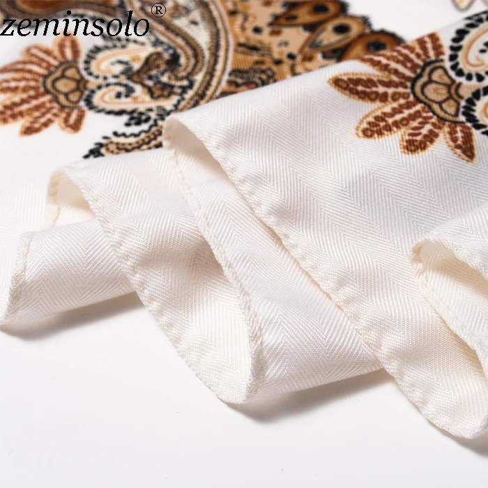 Zeminsolo Lady винтажный мягкий хлопковый шарф бандана новая женская мода палантины женский шарф Обертывания хлопковые шарфы шали 120*120 см