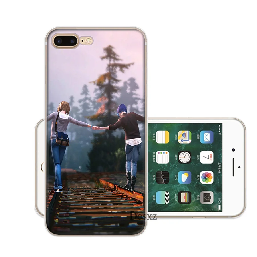 H4 Чехол для телефона iPhone 11 Pro 7 8 6 6s Plus X XR XS Max 5 5S SE чехол Life Is stranna - Цвет: H4