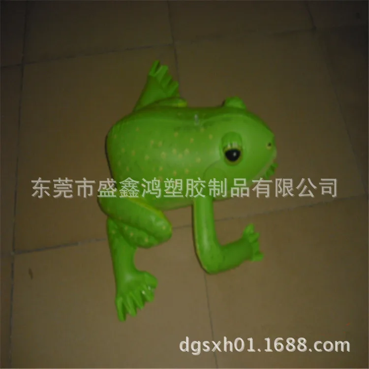 ПВХ надувная лягушка детская игрушка образец настраиваемый экологически чистый ПВХ надувная модель животного согласно чертежу